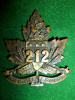 212th Battalion (Winnipeg Americans) Cap Badge